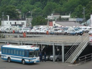 ホテルの駐車場