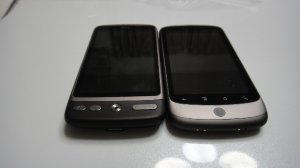DesireとNexus One